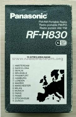 FM/AM Portable Radio RF-H830; Panasonic, (ID = 2755387) Radio