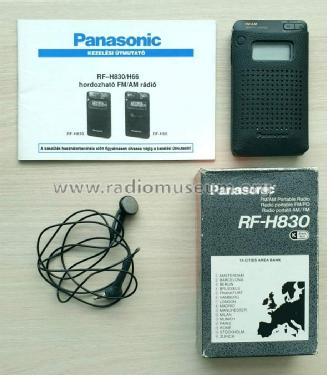 FM/AM Portable Radio RF-H830; Panasonic, (ID = 2755389) Radio
