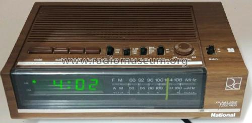 FM-AM 2-Band Electronic Clock Radio RC-6050BA; Panasonic, (ID = 2762953) Radio