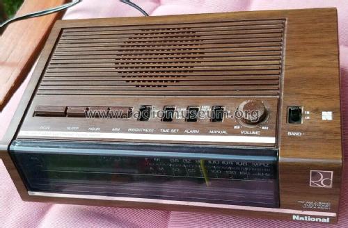 FM-AM 2-Band Electronic Clock Radio RC-6050BA; Panasonic, (ID = 2762954) Radio