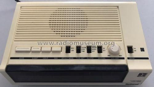 FM-AM 2-Band Electronic Clock Radio RC-6050BA; Panasonic, (ID = 2766750) Radio