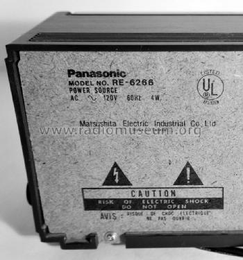 FM-AM 2 Band Receiver RE-6266; Panasonic, (ID = 1628040) Radio