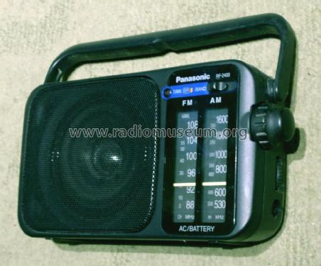 FM-AM 2- Band Receiver RF-2400; Panasonic, (ID = 2332107) Radio