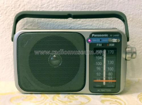 Panasonic FM-AM 2- Band Receiver RF-2400D; Panasonic, (ID = 2332003) Radio