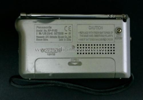 FM-AM 2-Band Receiver RF-P150; Panasonic, (ID = 2581344) Radio
