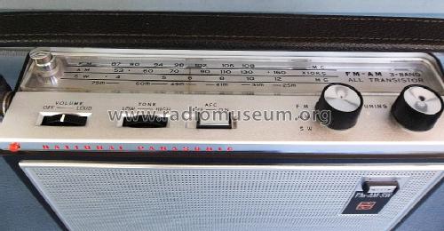 FM-AM 3-Band 10-Transistor Portable Radio RF-1006; Panasonic, (ID = 1628046) Radio