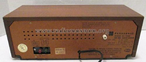 FM-AM Clock Radio RC-7240; Panasonic, (ID = 2859531) Radio