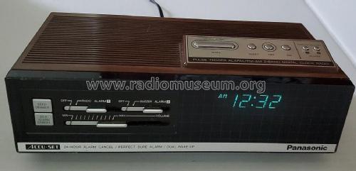 FM/AM Digital Clock Radio Accu-Set RC-6340; Panasonic, (ID = 2908982) Radio