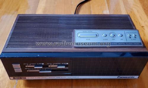 FM/AM Digital Clock Radio Accu-Set RC-6340; Panasonic, (ID = 2908989) Radio