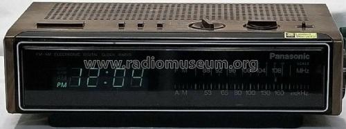 FM-AM Electronic Digital Clock Radio RC-6115; Panasonic, (ID = 2685702) Radio