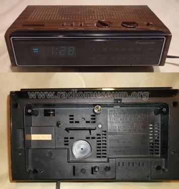 FM-AM Electronic Digital Clock Radio RC-6115; Panasonic, (ID = 2859911) Radio