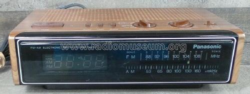 FM-AM Electronic Digital Clock Radio RC-6115; Panasonic, (ID = 2859952) Radio