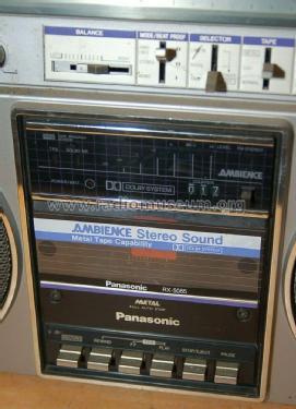 FM-AM-FM Stereo Radio Cassette Recorder RX-5085; Panasonic, (ID = 2718695) Radio