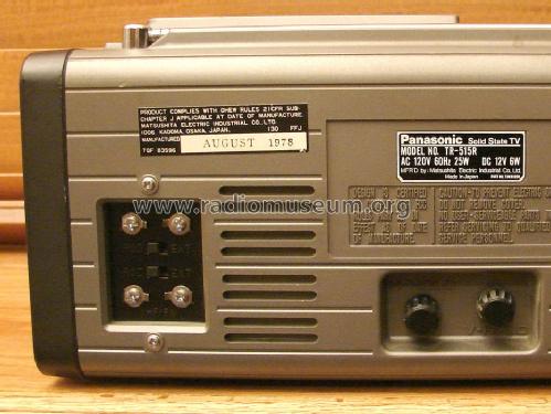 FM/ AM Radio Solid State TV TR-515R; Panasonic, (ID = 1618128) TV-Radio