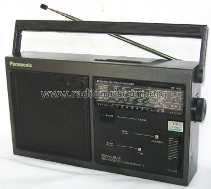 FM-MW-SW 3 Band Receiver RF-1650 GX-50; Panasonic, (ID = 2008776) Radio