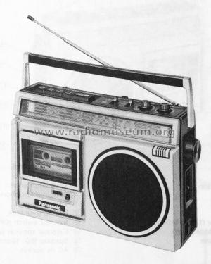 FM/MW/SW Radio Cassette Recorder RX-1461; Panasonic, (ID = 1841082) Radio