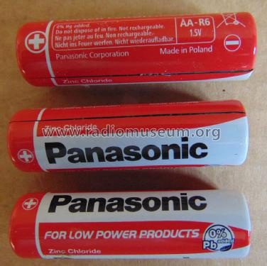 Battery for low power products AA-R6 1.5V; Panasonic, (ID = 2963630) A-courant