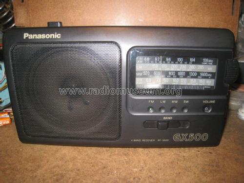 Panasonic RF-3500 (GX500) low audio volume fix – and thus goes by