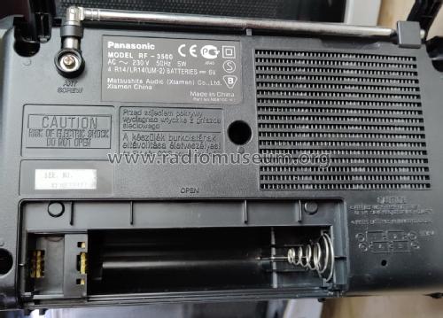 Panasonic RF-3500 (GX500) low audio volume fix – and thus goes by