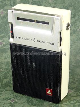 Matsushita 6 Transistor T-13; Panasonic, (ID = 2345767) Radio