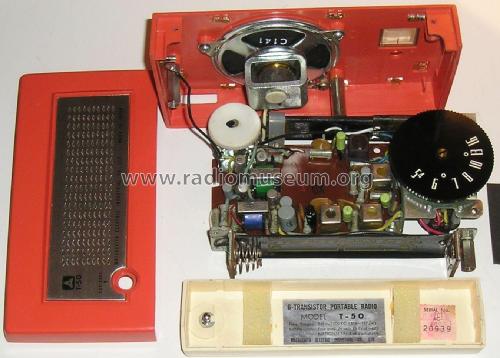 Matsushita 6 Transistor T-50; Panasonic, (ID = 2414463) Radio