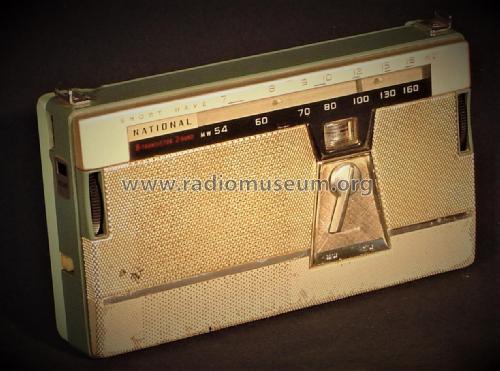 National 8 Transistor 2 Band T-22T; Panasonic, (ID = 2524843) Radio