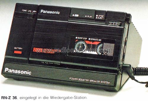 Micro Cassette Recorder RN-Z36; Panasonic, (ID = 2000203) R-Player