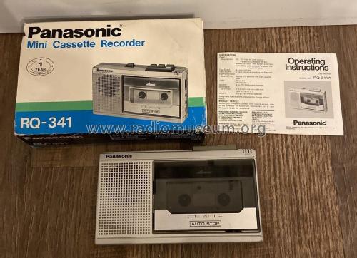 Mini Cassette Recorder RQ-341; Panasonic, (ID = 2824243) R-Player