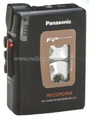 Mini Cassette Recorder - Diktiergerät RQ-L 309; Panasonic, (ID = 2010322) R-Player