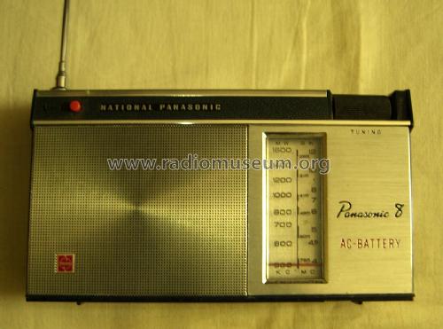 Panasonic 8 2-Band 8 Transistor R-205HB; Panasonic, (ID = 1956246) Radio