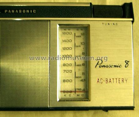 Panasonic 8 2-Band 8 Transistor R-205HB; Panasonic, (ID = 1956254) Radio