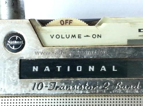National 10-Transistor 2-Band T-28T; Panasonic, (ID = 1980319) Radio