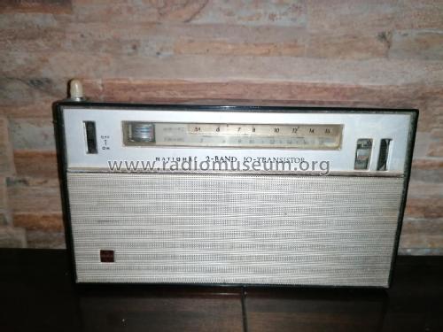 National 2-Band 10-Transistor T-63 T; Panasonic, (ID = 2773190) Radio