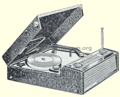 National All-Transistor Portable Radiogram HG-800 ; Panasonic, (ID = 2458978) Radio