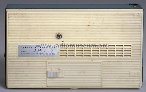 National 2-Band 8-Transistor Crystermat T-62; Panasonic, (ID = 2933893) Radio