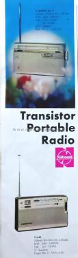 National 2 Band 8 Transistor T-60; Panasonic, (ID = 2344707) Radio