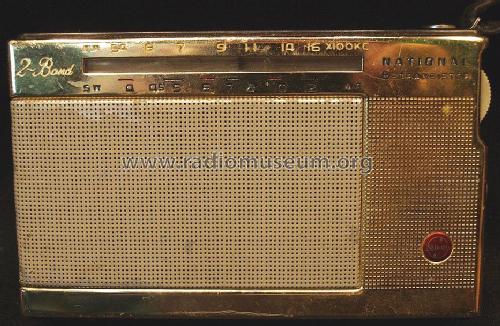 National 6 Transistor T-20; Panasonic, (ID = 2133321) Radio