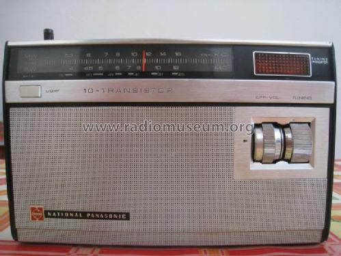 National Panasonic 2 Band 10-Transistor R-237H; Panasonic, (ID = 1822664) Radio