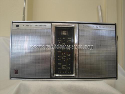 National Panasonic 2 Speaker 12 Transistor R-357; Panasonic, (ID = 2894730) Radio