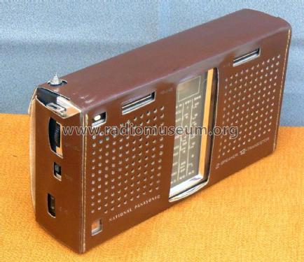 National Panasonic 2 Speaker 12 Transistor R-357; Panasonic, (ID = 2981533) Radio