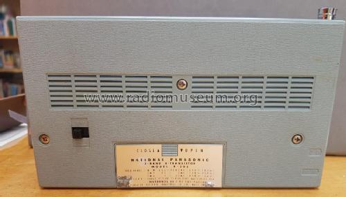 National Panasonic 3-Band 8-Transistor R-305; Panasonic, (ID = 2852220) Radio