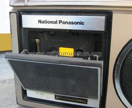 National Panasonic 3 Band Radio Cassette RX-1550T; Panasonic, (ID = 1573047) Radio