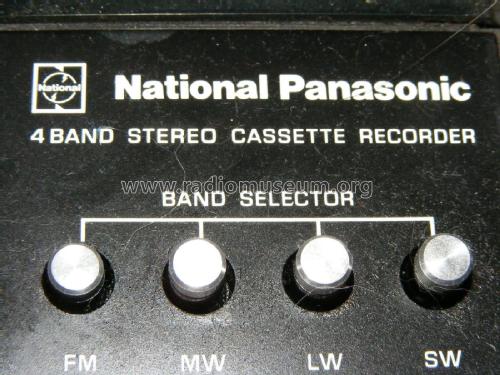 National-Panasonic - 4 Band Stereo Cassette Recorder RS-4300LJS; Panasonic, (ID = 1807450) Radio