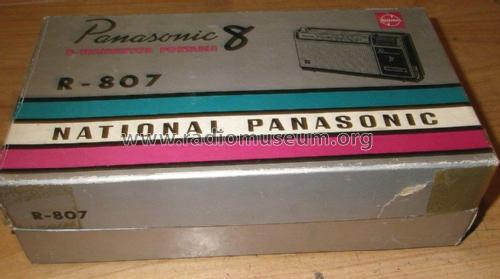 National 'Panasonic 8' R-807 J; Panasonic, (ID = 2348851) Radio