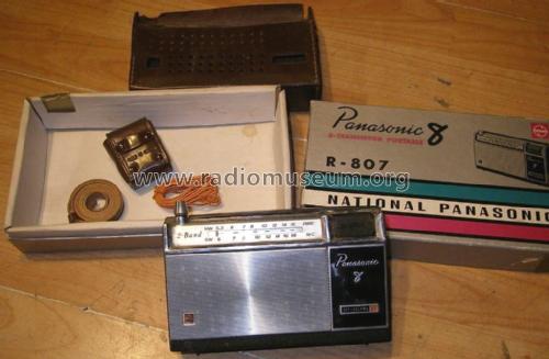 National 'Panasonic 8' R-807 J; Panasonic, (ID = 2348852) Radio