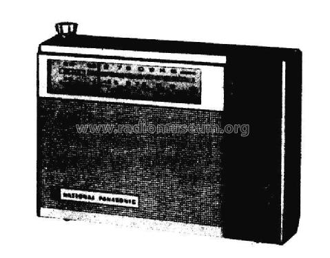 National Panasonic 8 Transistor R-225H; Panasonic, (ID = 1721003) Radio