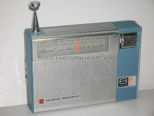 National Panasonic 8 Transistor R-225J; Panasonic, (ID = 1827438) Radio