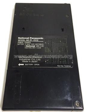 National Panasonic AM Receiver R-022; Panasonic, (ID = 2465806) Radio