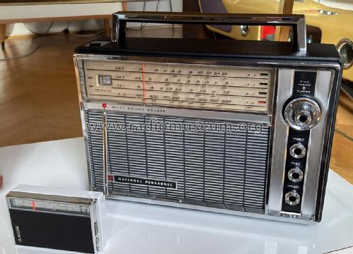 National Panasonic Hi-Fi Sound Deluxe 4-Band 9-Transistor R-100; Panasonic, (ID = 2776186) Radio