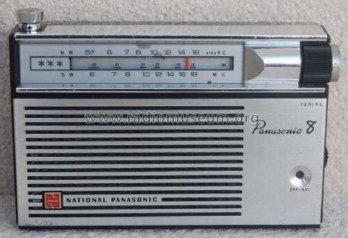 National Panasonic 'Panasonic 8' R-220J; Panasonic, (ID = 2623347) Radio